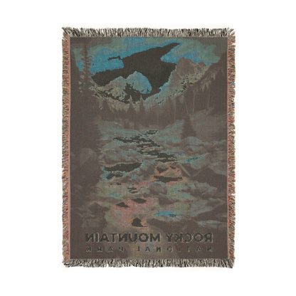Rocky Mountain National Park Woven Blanket | S10