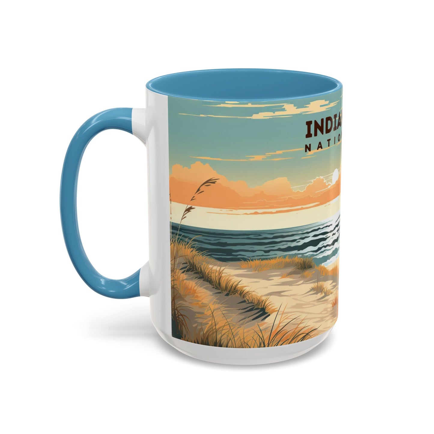 Indiana Dunes National Park Mug | Accent Coffee Mug (11, 15oz)