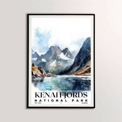 Kenai Fjords National Park Poster | S04