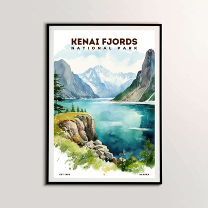 Kenai Fjords National Park Poster | S08