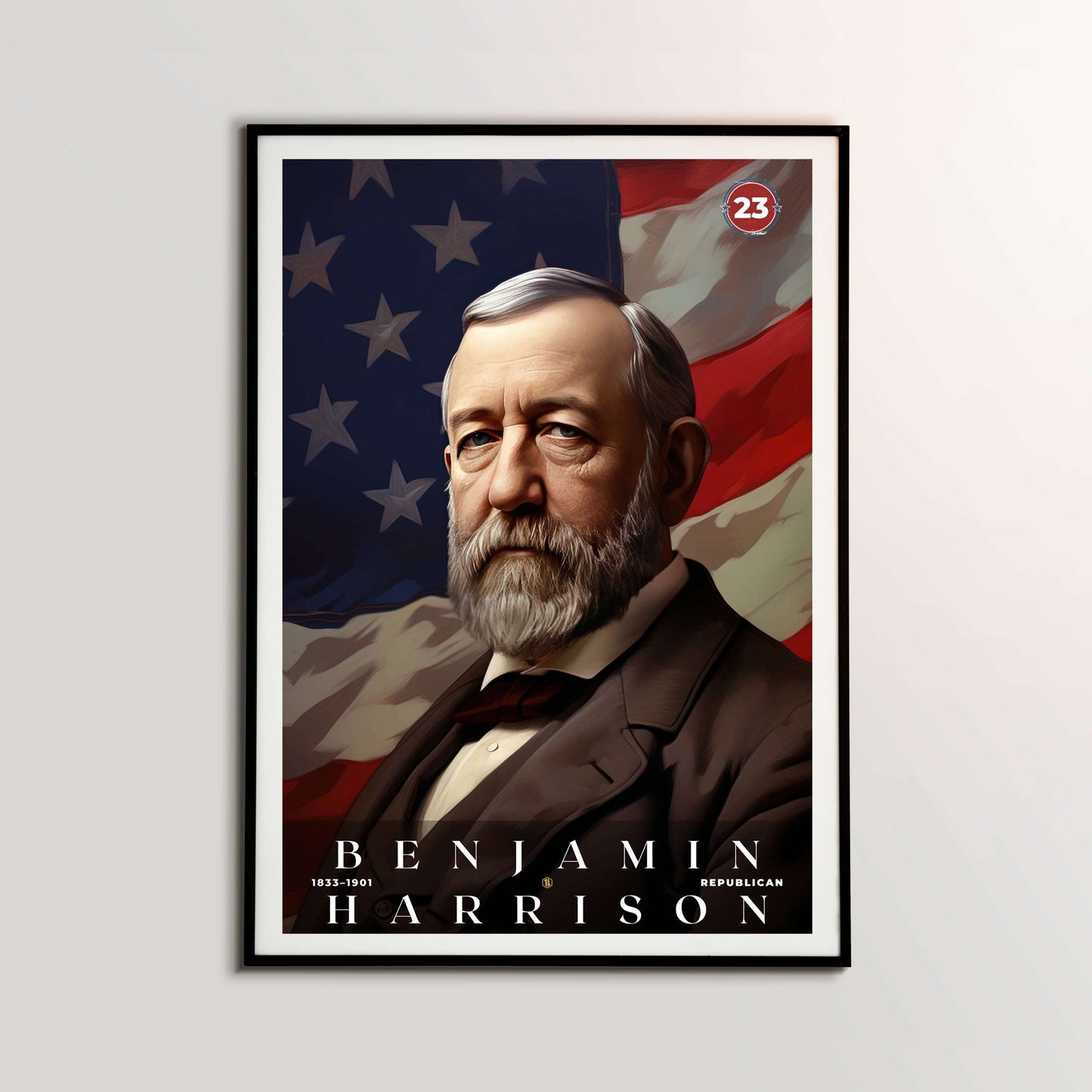 Benjamin Harrison Poster | S04