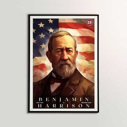 Benjamin Harrison Poster | S02