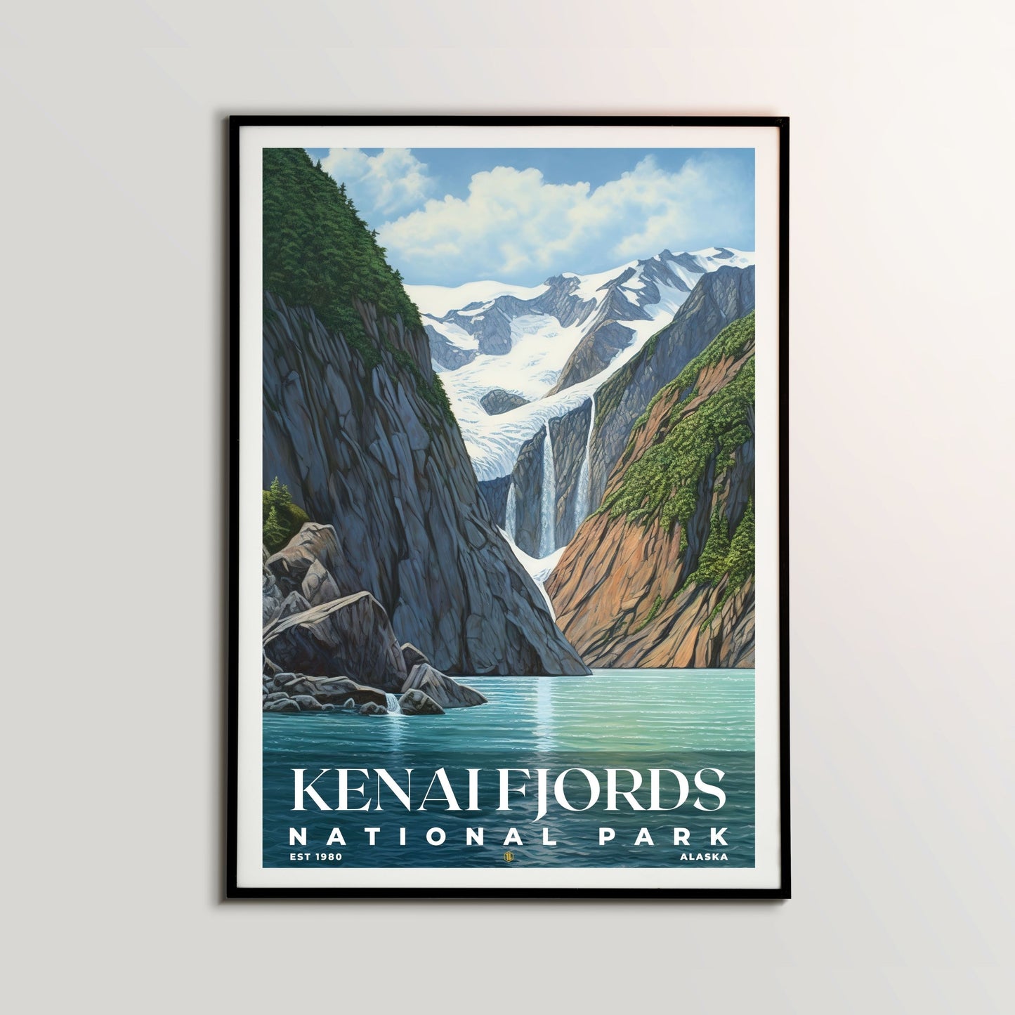 Kenai Fjords National Park Poster | S02