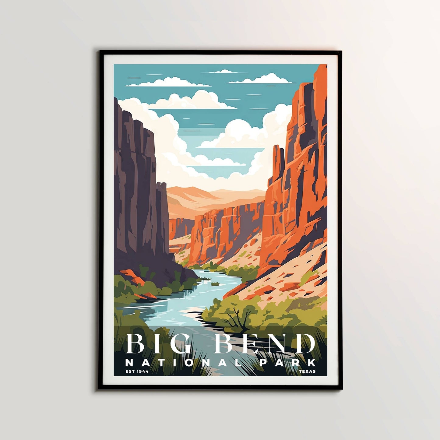 Big Bend National Park Poster | S03