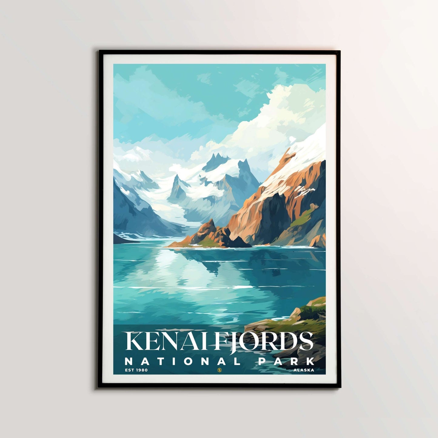 Kenai Fjords National Park Poster | S06