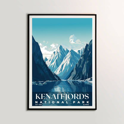 Kenai Fjords National Park Poster | S03