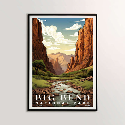 Big Bend National Park Poster | S07