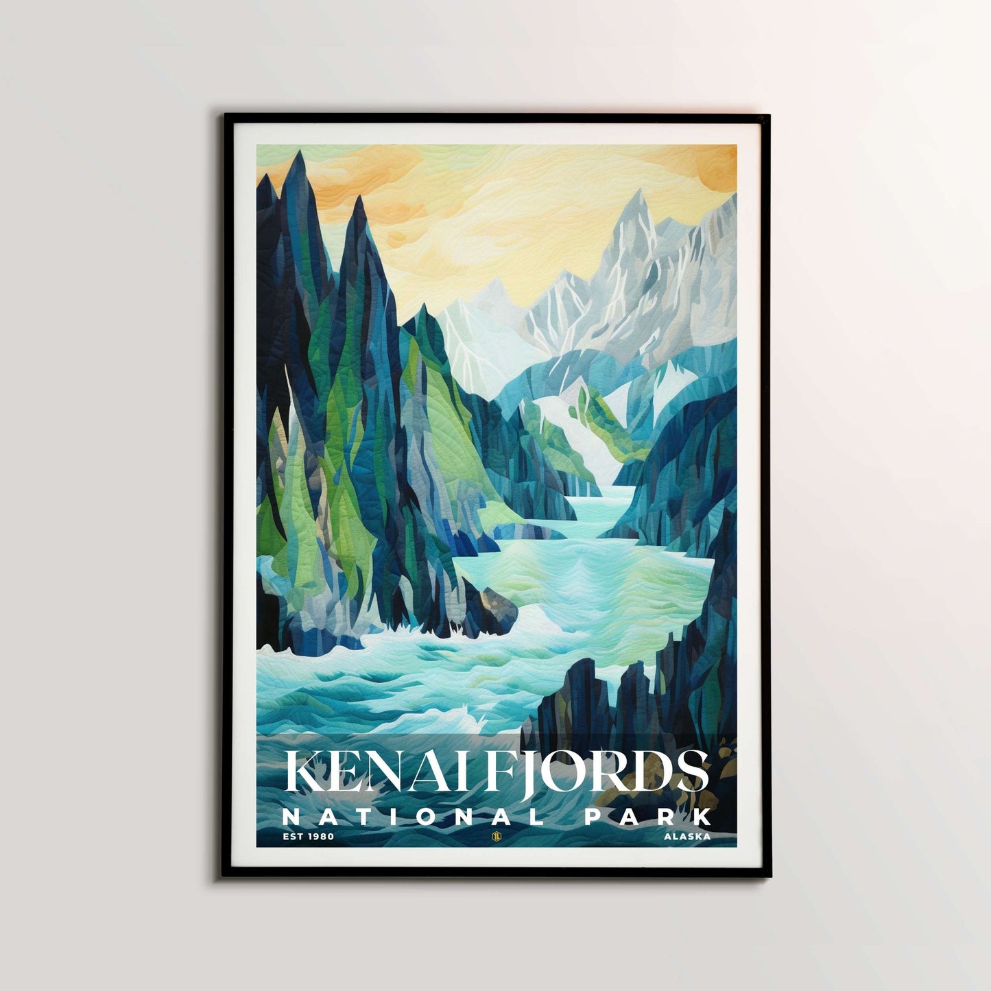 Kenai Fjords National Park Poster | S09