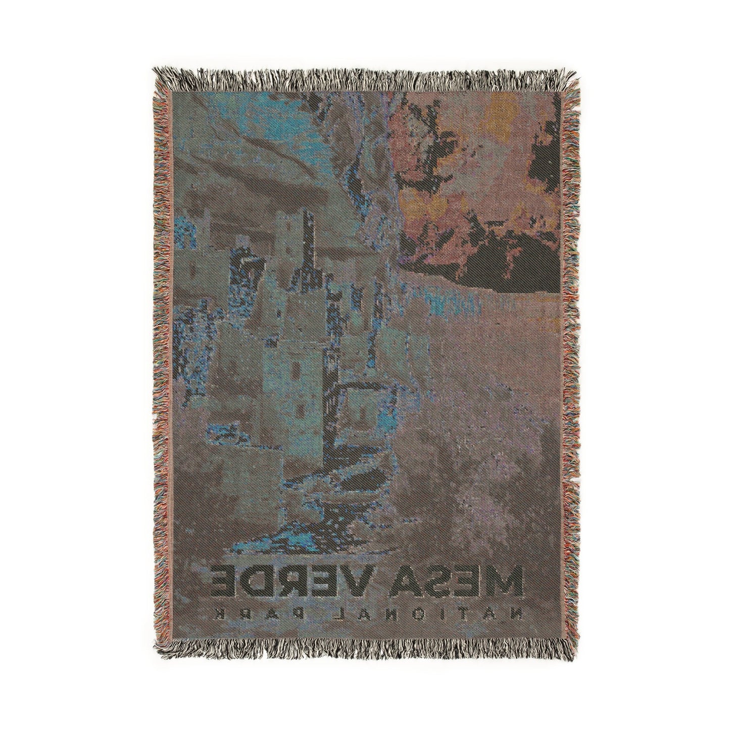Mesa Verde National Park Woven Blanket | S14