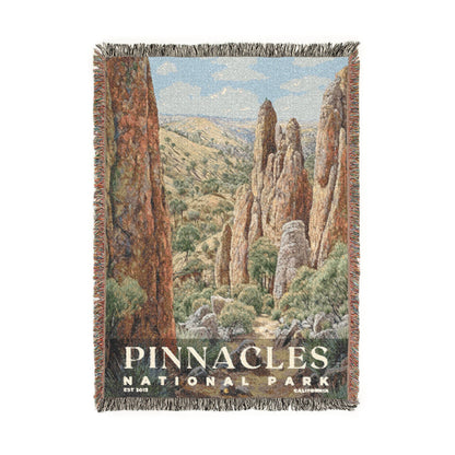 Pinnacles National Park Woven Blanket | S02