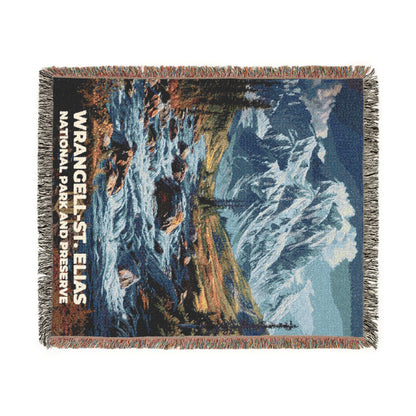Wrangell-St. Elias National Park Woven Blanket | S16