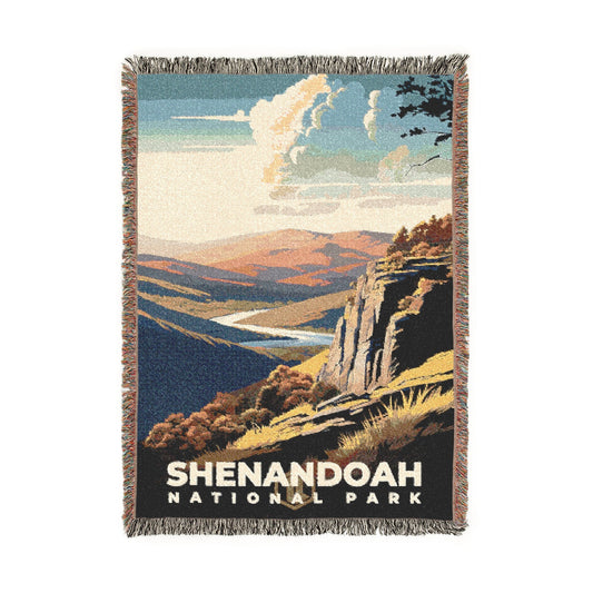 Shenandoah National Park Woven Blanket | S07