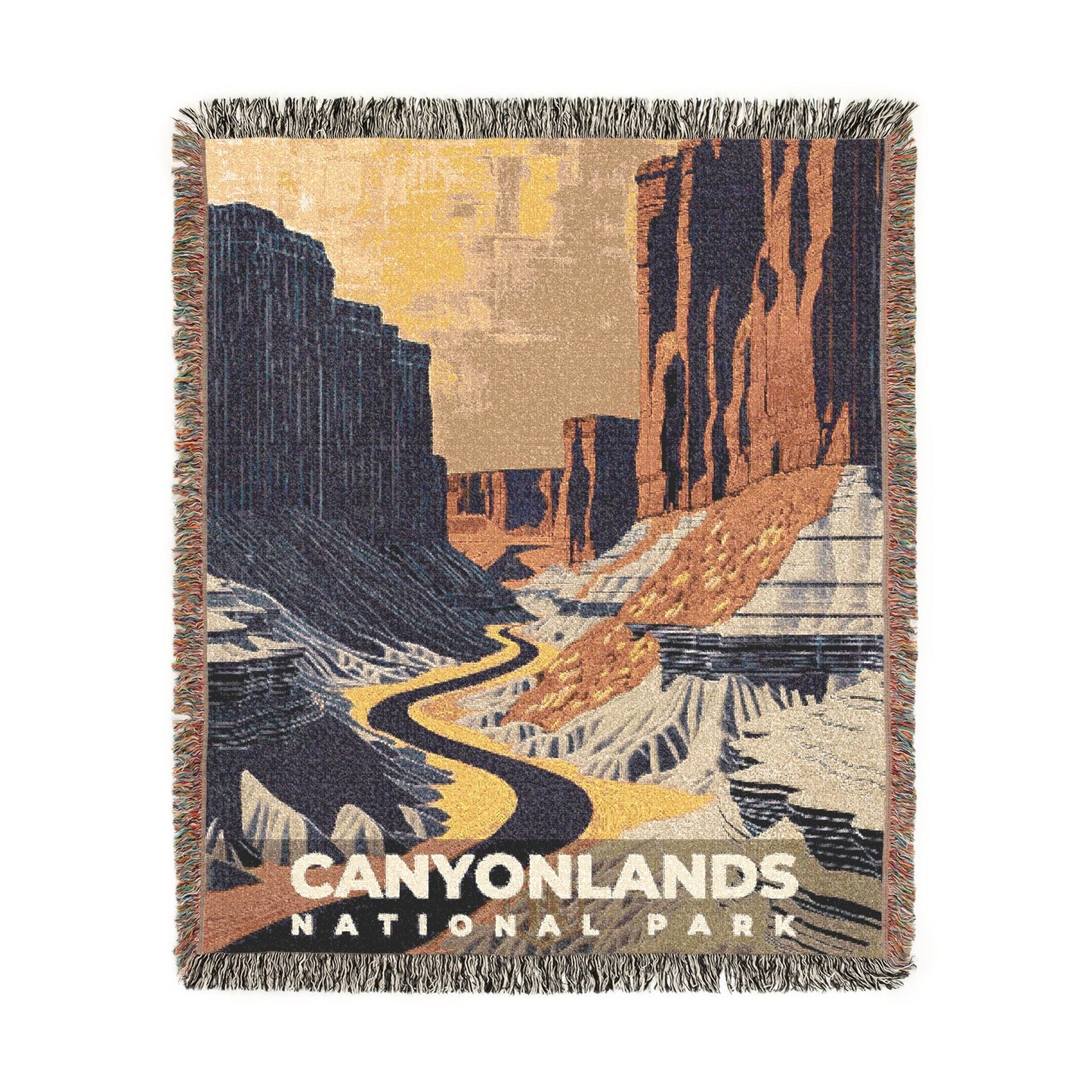 Canyonlands National Park Woven Blanket | S19