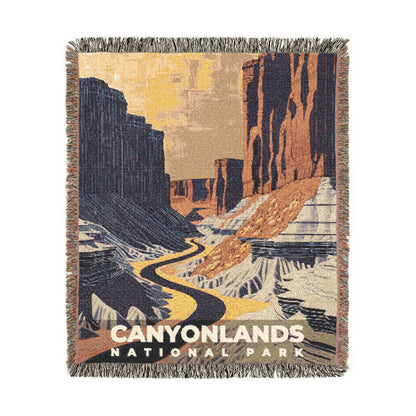Canyonlands National Park Woven Blanket | S19