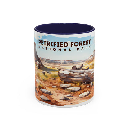 Petrified Forest National Park Mug | Accent Coffee Mug (11, 15oz)