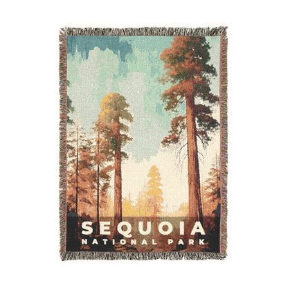 Sequoia National Park Woven Blanket | S06