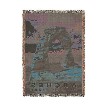 Arches National Park Woven Blanket | S11