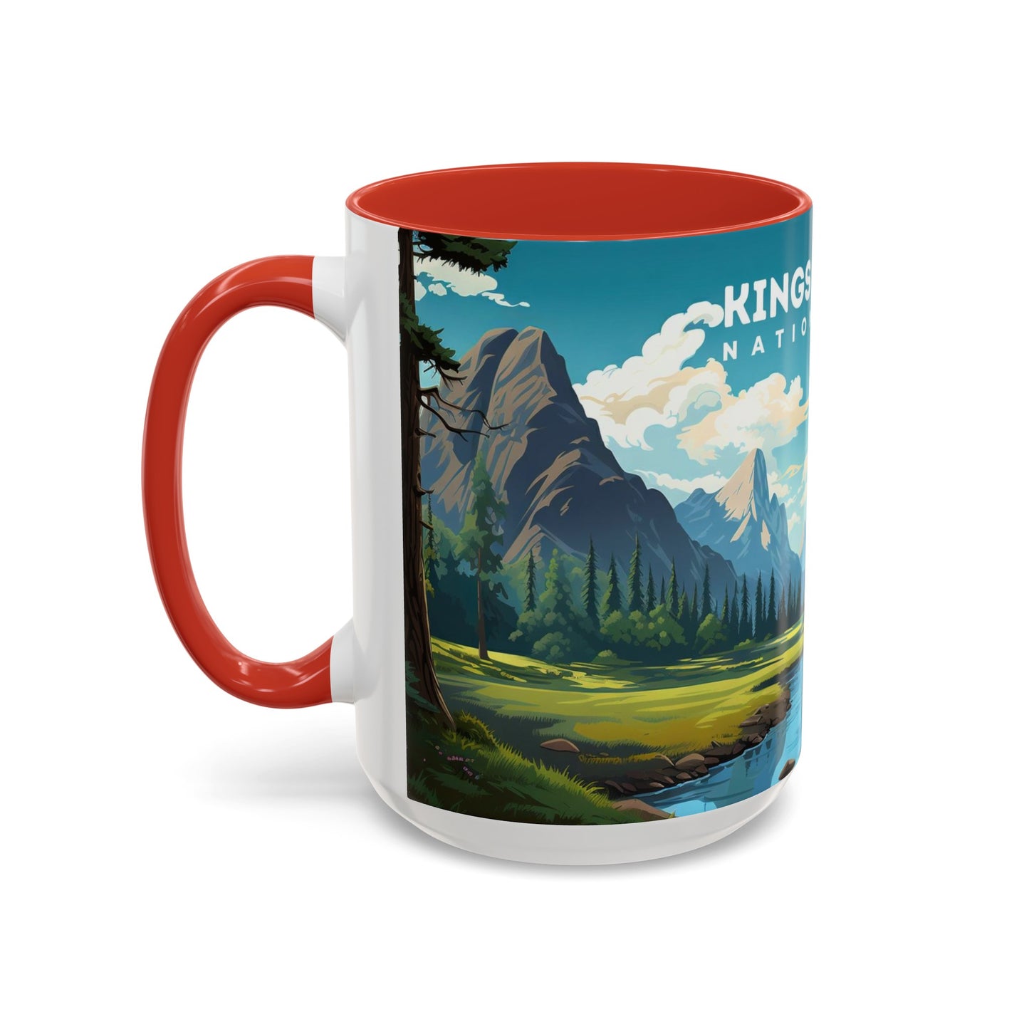 Kings Canyon National Park Mug | Accent Coffee Mug (11, 15oz)