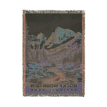Rocky Mountain National Park Woven Blanket | S08