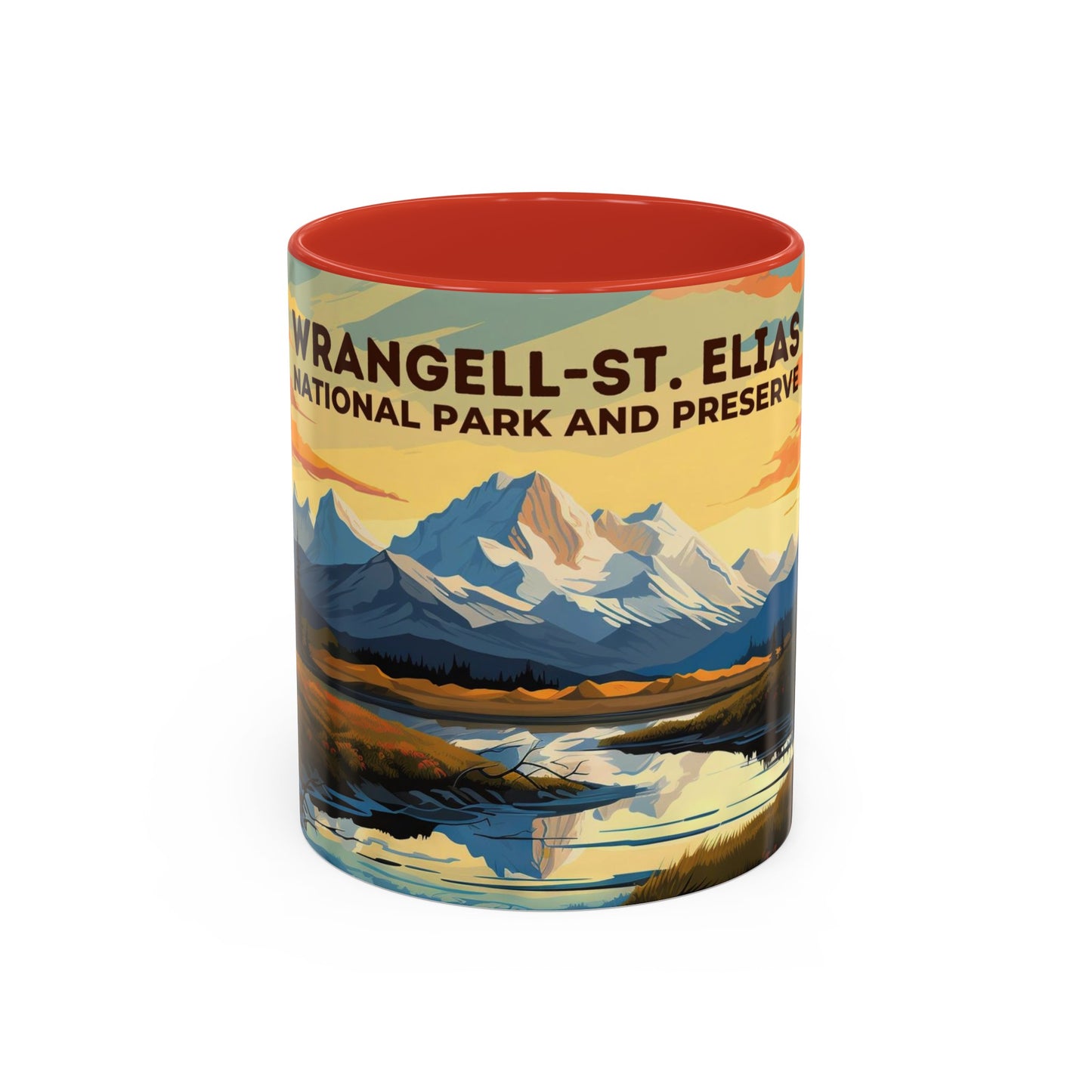 Wrangell-St. Elias National Park Mug | Accent Coffee Mug (11, 15oz)