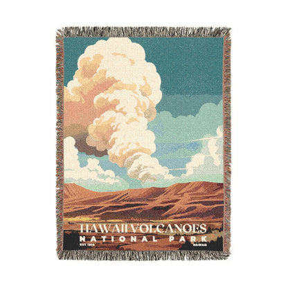 Hawaii Volcanoes National Park Woven Blanket | S03