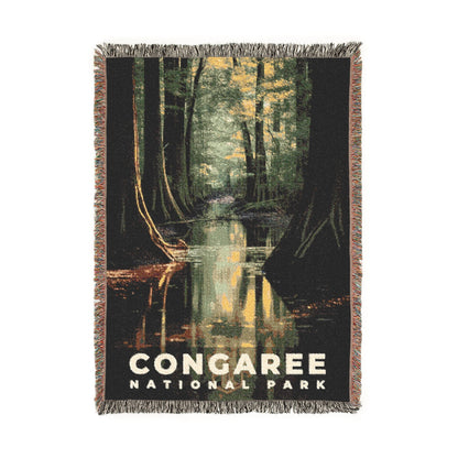 Congaree National Park Woven Blanket | S10