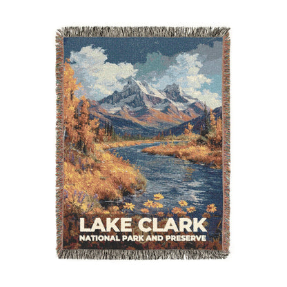 Lake Clark National Park Woven Blanket | S14