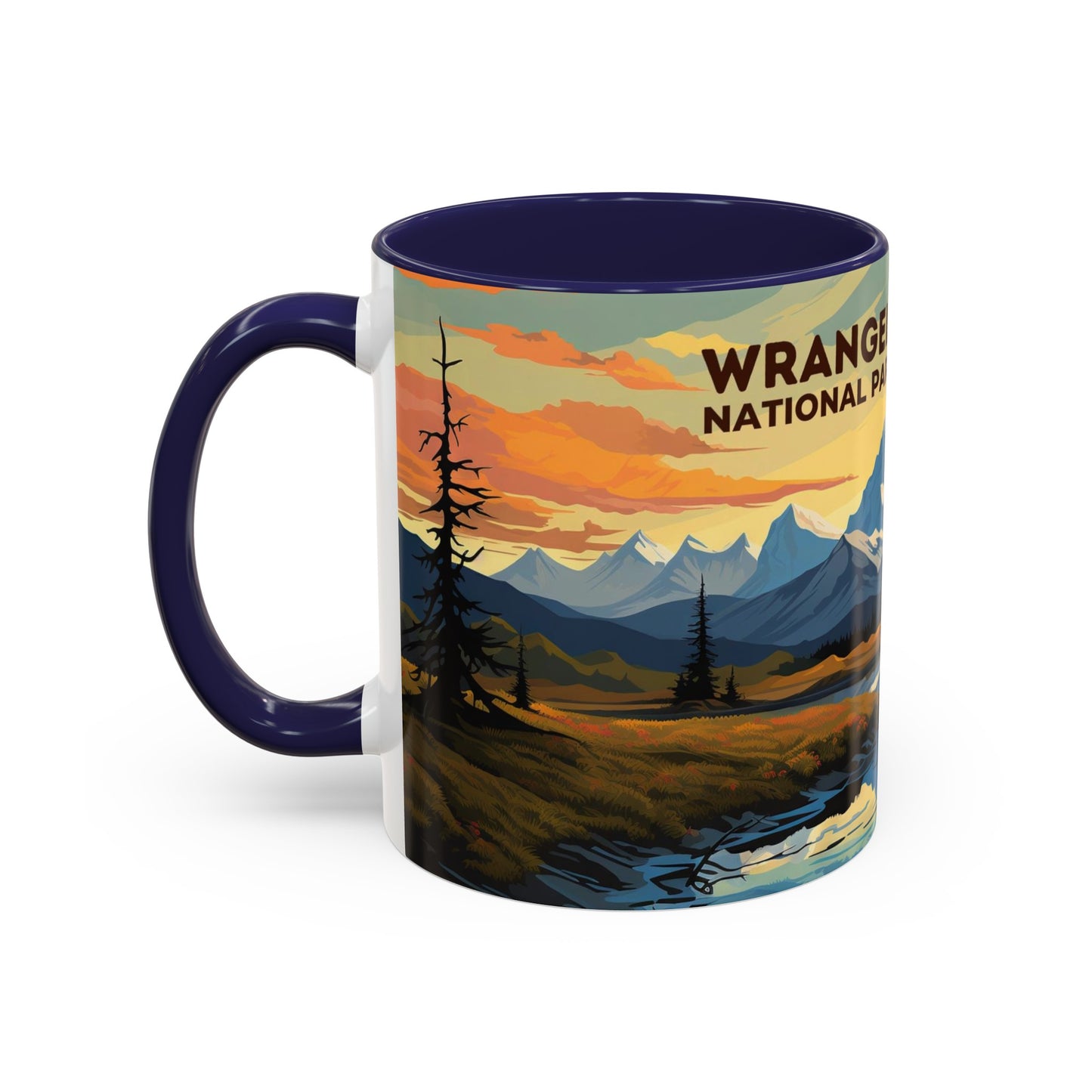 Wrangell-St. Elias National Park Mug | Accent Coffee Mug (11, 15oz)