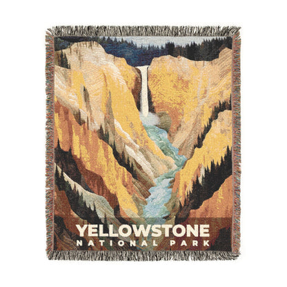 Yellowstone National Park Woven Blanket | S09