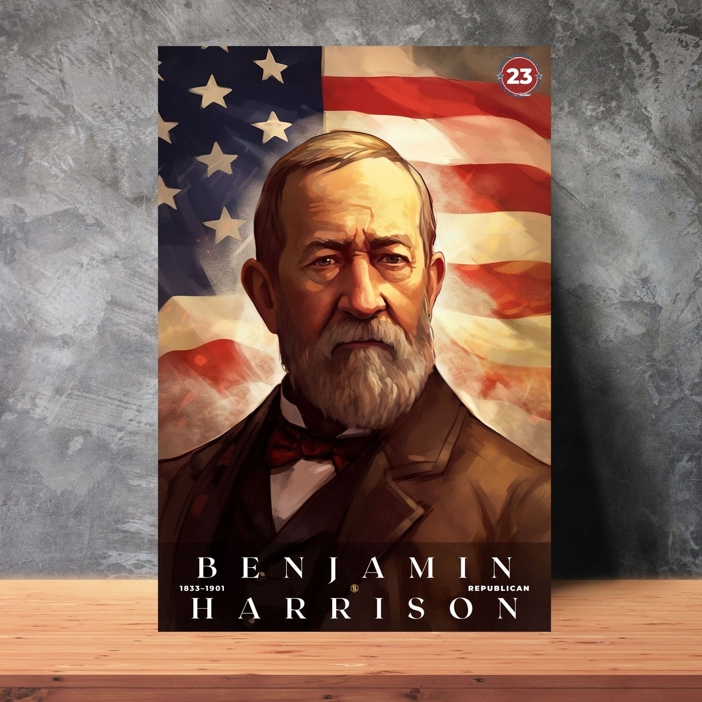 Benjamin Harrison Poster | S02