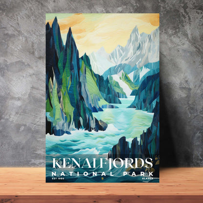 Kenai Fjords National Park Poster | S09