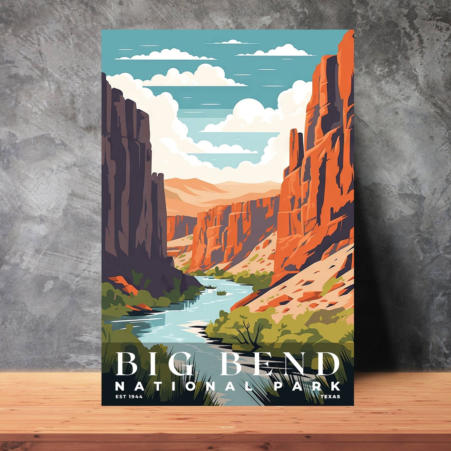 Big Bend National Park Poster | S03