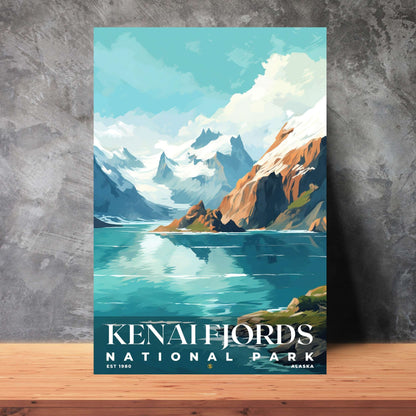 Kenai Fjords National Park Poster | S06