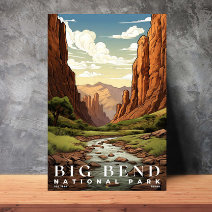 Big Bend National Park Poster | S07