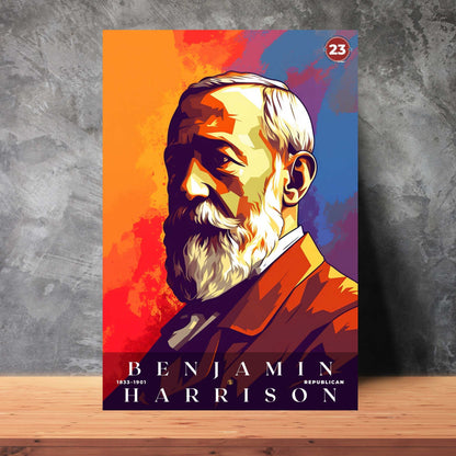 Benjamin Harrison Poster | S01