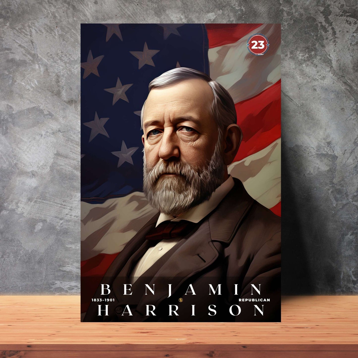 Benjamin Harrison Poster | S04