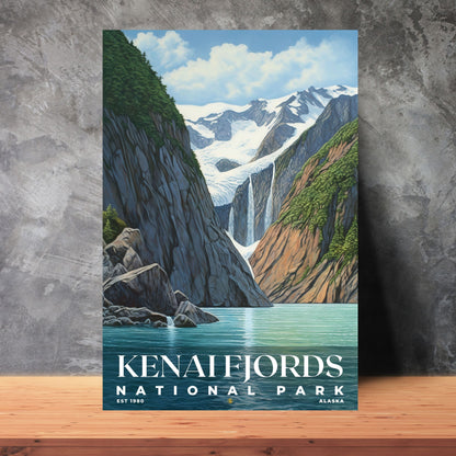 Kenai Fjords National Park Poster | S02