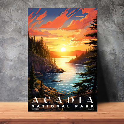 Acadia National Park Poster | S07