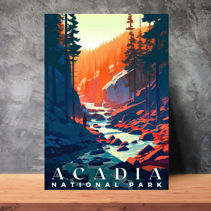 Acadia National Park Poster | S01