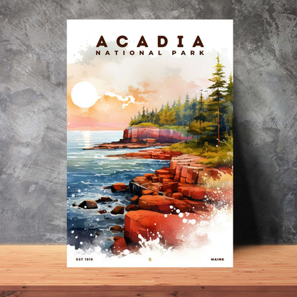 Acadia National Park Poster | S08