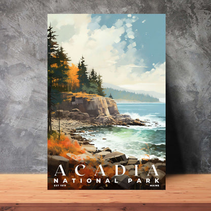 Acadia National Park Poster | S06