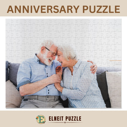 Custom Photo Puzzle, Personalized Family Gift