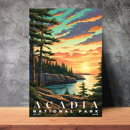 Acadia National Park Poster | S02