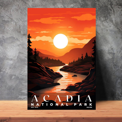 Acadia National Park Poster | S03