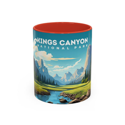 Kings Canyon National Park Mug | Accent Coffee Mug (11, 15oz)