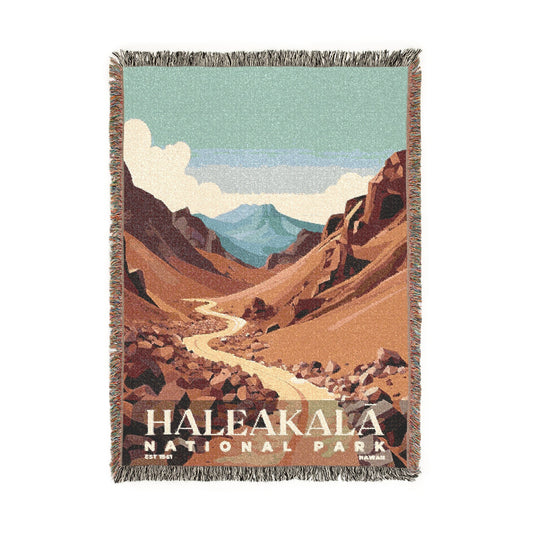 Haleakala National Park Woven Blanket | S03