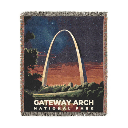 Gateway Arch National Park Woven Blanket | S07