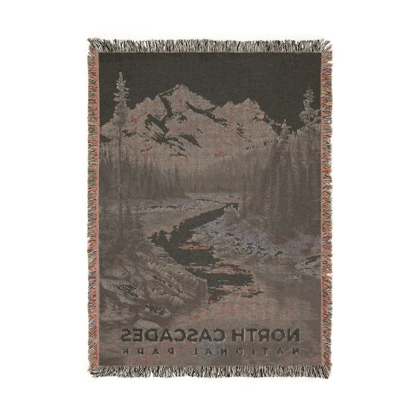 North Cascades National Park Woven Blanket | S17