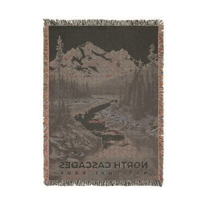 North Cascades National Park Woven Blanket | S17