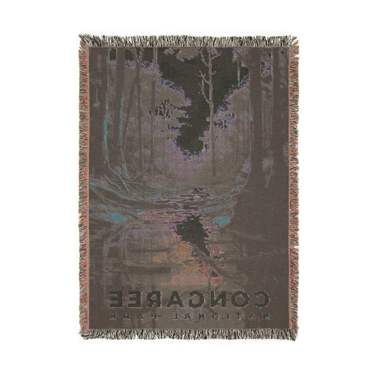 Congaree National Park Woven Blanket | S07